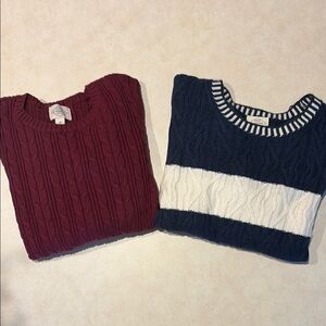 NWT- St. John’s Bay Sweaters